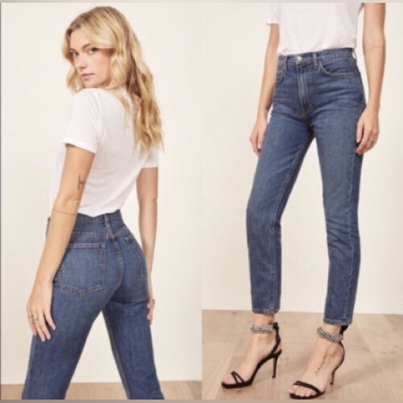 Julia high crop cigarette jeans - Picture 1 of 9